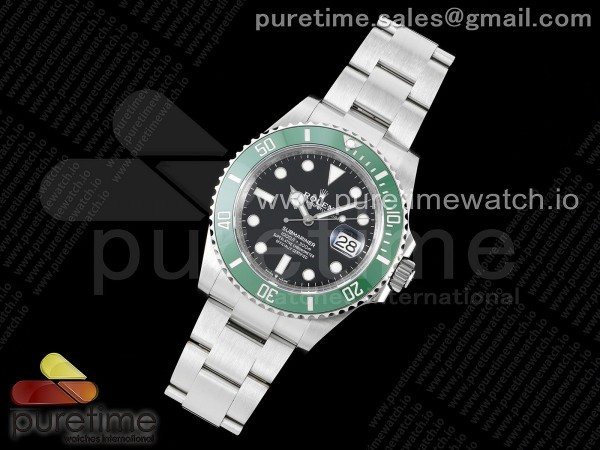 NTF공장 롤렉스 서브마리너 41 스타벅스 스틸 그린다이얼 브레이슬릿 Submariner 41mm 126610 LV Kermit 904L Steel NTF 1:1 Best Edition VR3235