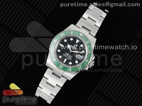 JD공장 롤렉스 서브마리너 41 신형 그린 스타벅스 브레이슬릿 Submariner 41mm 126610 LV Kermit 904L Steel JDF 1:1 Best Edition VR3235