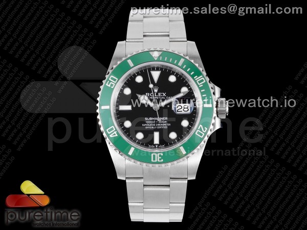 CLEAN공장 롤렉스 서브마리너 신형 41 스타벅스 그린 브레이슬릿 클린공장 Submariner 41mm 126610 LV Kermit 904L Steel Clean 1:1 Best Edition VR3235