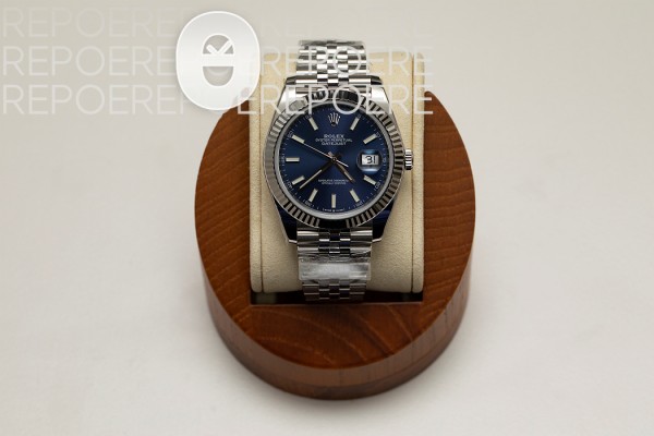 CLEAN공장 롤렉스 데이저스트 41 스틸 블루다이얼 플루티드베젤 쥬빌레브레이슬릿 클린공장 DateJust 41 126334 Clean 1:1 Best Edition 904L Steel Blue Stick Dial on Jubilee Bracelet SA3235 클린