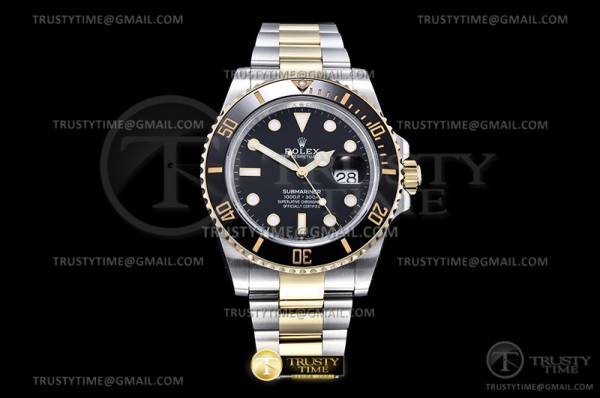 BP공장 롤렉스 서브마리너 흑콤 3235 Submariner 126613LN YG/SS Blk BPF A3235