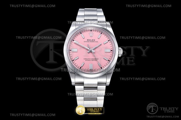 EW공장 롤렉스 오이스터퍼페츄얼 36 스틸 핑크다이얼 브레이슬릿 Oyster Pert. 36mm 126000 SS/SS Pink EWF A3230