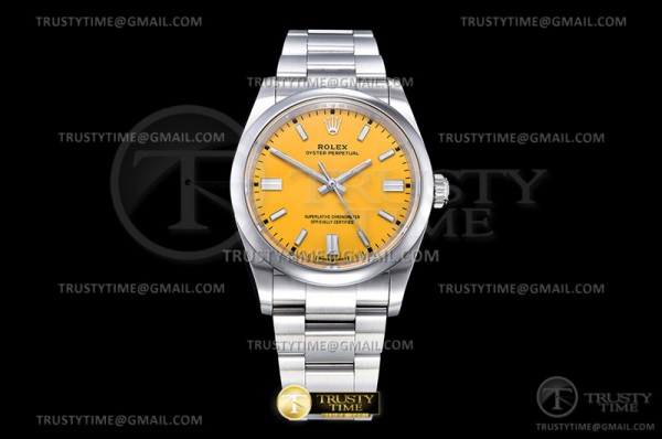 EW공장 롤렉스 오이스터퍼페츄얼 36 스틸 옐로우다이얼 브레이슬릿 Oyster Pert. 36mm 126000 SS/SS Yellow EWF A3230