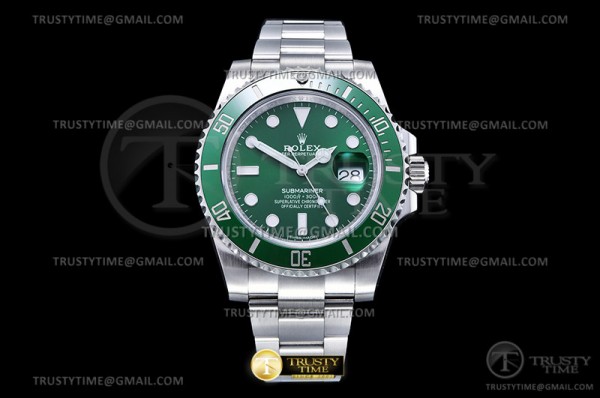 CLEAN공장 롤렉스 서브마리너 그린 116610LV VR3135무브먼트 클린공장 CleanFactory Rolex Submariner Hulk Green 116610LV VR3135 클린