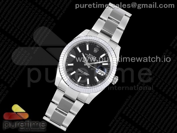 VS공장 롤렉스 데이저스트 41 블랙다이얼 3235 DateJust 41 126334 904L SS VSF 1:1 Best Edition Black Dial on Oyster Bracelet VS3235