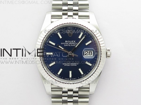 VS공장 롤렉스 데이저스트 41 블루다이얼 3235 DateJust 41 126334 904L SS VSF 1:1 Best Edition Blue Dial on Jubilee Bracelet VS3235