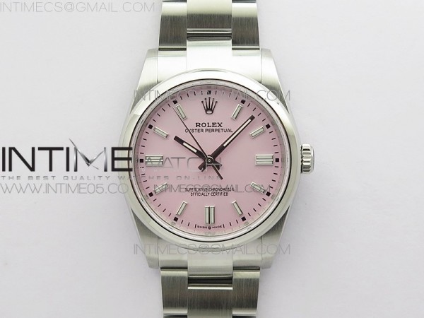 BP공장 롤렉스 오이스터퍼페츄얼 36미리 핑크다이얼 2813 Oyster Perpetual 36mm 126000 BP Best Edition Pink Dial on SS Bracele