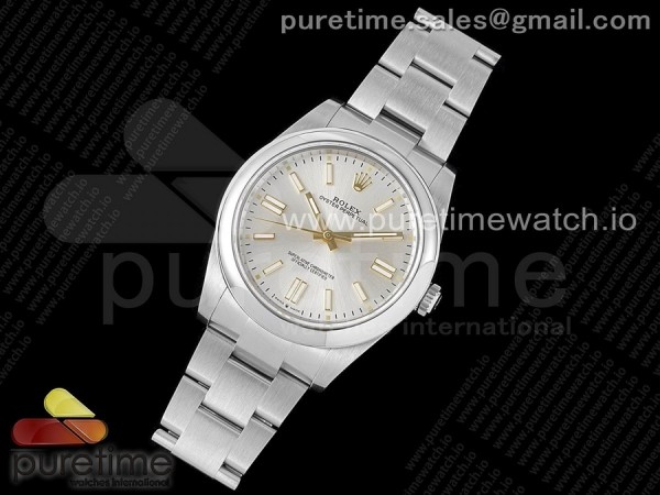 GM공장 오이스터 41미리 실버다이얼 3230 Oyster Perpetual 41mm 124300 GMF 1:1 Best Edition 904L Steel Silver Dial on SS Bracelet SA3230