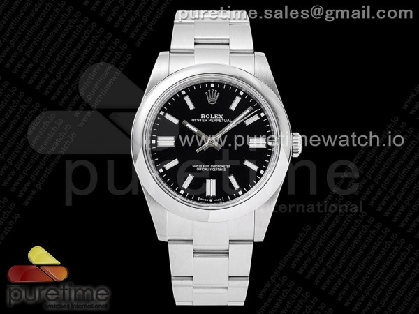 GM공장 오이스터 41미리 블랙다이얼 3230 Oyster Perpetual 41mm 124300 GMF 1:1 Best Edition 904L Steel Black Dial on SS Bracelet SA3230