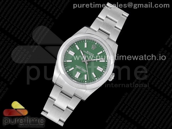 GM공장 오이스터 41미리 그린다이얼 3230 Oyster Perpetual 41mm 124300 GMF 1:1 Best Edition 904L Steel Green Dial on SS Bracelet SA3230