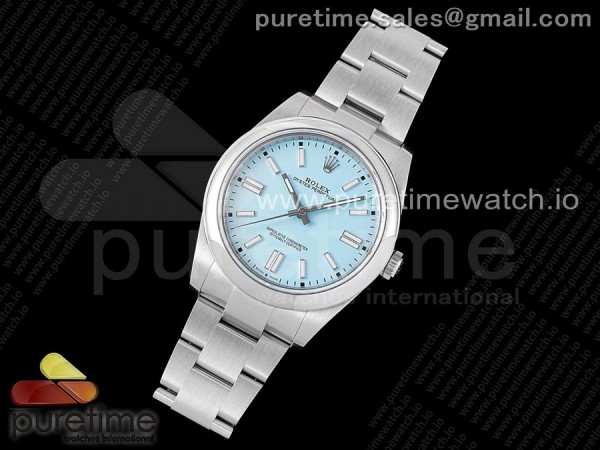 GM공장 오이스터 41미리 티파니블루다이얼 3230 Oyster Perpetual 41mm 124300 GMF 1:1 Best Edition 904L Steel Tiffany Blue Dial on SS Bracelet SA3230