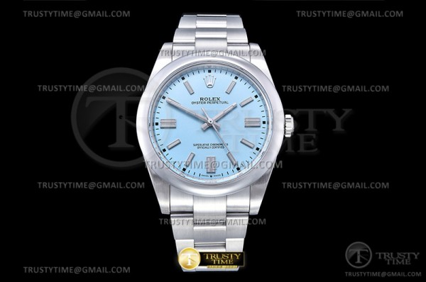 GM공장 오이스터 41미리 티파니블루다이얼 2824 Oyster Pert 41mm 124300 904L SS/SS Tiff Blu GMF A2824