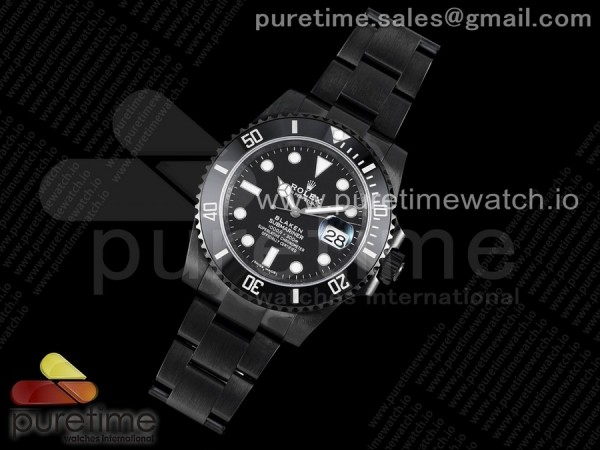 V6공장 V2 롤렉스 서브마리너 40 블랙 DLC 3135 Submariner 116610 Blacken DLC Black 904L Steel V6F 1:1 Best Edition VS3135 V2