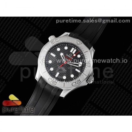 OR공장 오메가 씨마스터 다이버 300M 넥톤 에디션 러버스트랩 Seamaster Diver 300M Nekton ORF 1:1 Best Edition Black Dial on Black Rubber Strap A8806