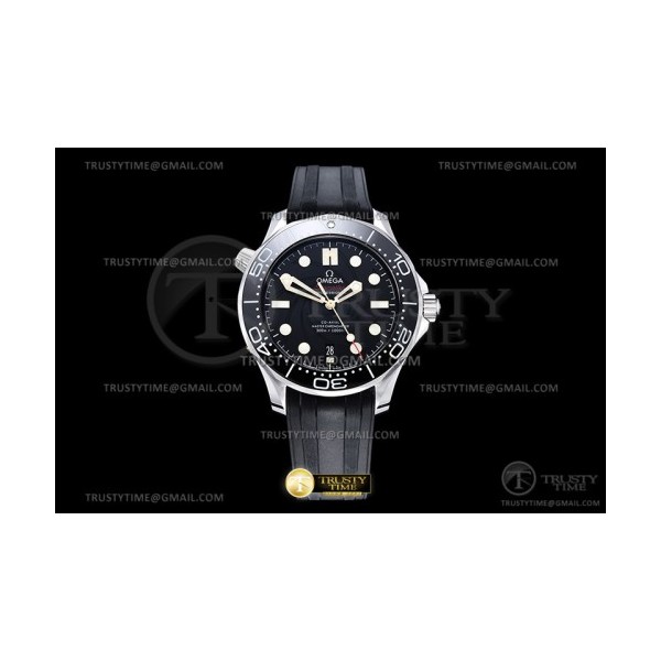 OR공장 오메가 2018 씨마스터 다이버 300M 007 러버스트랩 Seamaster 300m 2018 SS/RU Black ORF Asia 8800