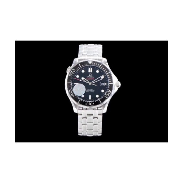 KM공장 오메가 씨마스터 다이버300 스틸 블랙 브레이슬릿 Seamaster 300M Chronometer SS Black on SS Bracelet