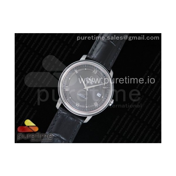 MK공장 v4 오메가 드빌 스틸 그레이다이얼 블랙가죽스트랩 De Ville SS Gray Dial on Black Leather Strap MIYOTA 9015 V4