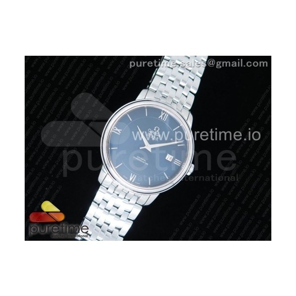 MK공장 v4 오메가 드빌 스틸 블루다이얼 브레이슬릿De Ville SS Blue Dial on SS Bracelet MIYOTA 9015