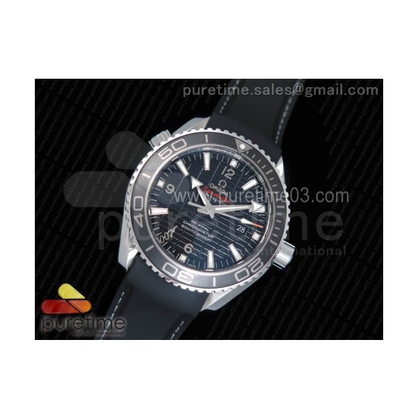 OM공장 오메가 씨마스터600 45mm 007에디션 러버스트랩 Planet Ocean Professional Ceramic Bezel 45mm Rubber Strap A8501 (Black Balance Wheel)