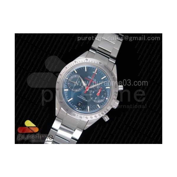 OM공장 오메가 스피드마스터 Speedmaster '57 Co-Axial Blue Dial on SS Bracelet A9300