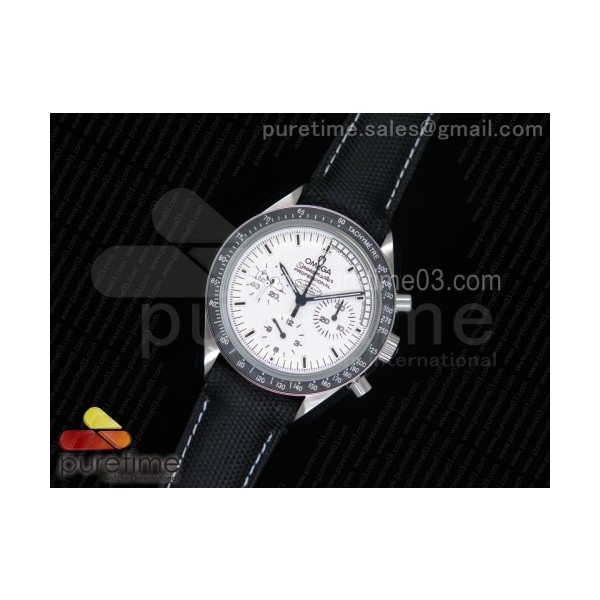 JH공장 오메가 스피드마스터 스누피 Speedmaster SS Snoopy White Dial on Black Nylon Strap