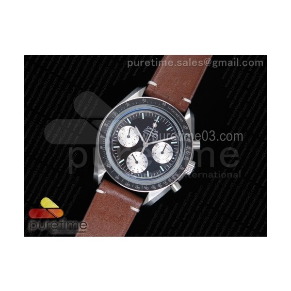 JH공장 V2 오메가 스피드마스터 1978 알래스카 프로젝트3 한정판 Omega Speedmaster 1978 Alaska Project III Limited Edition 브라운 가죽줄