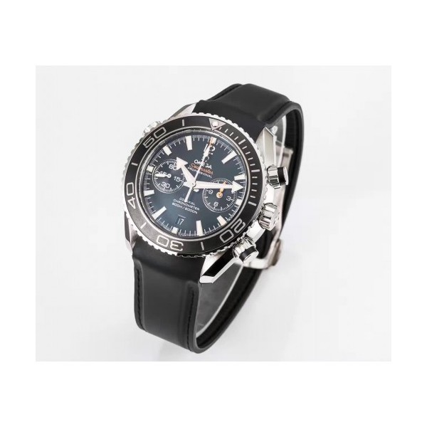 OM공장 오메가 마스터 크로노미터 크로노 블랙러버 Omega Master Chronomeer Chronograph Black Rubber