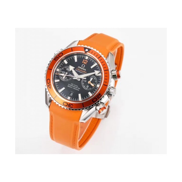 OM공장 오메가 마스터 크로노미터 크로노 오렌지 Omega Master Chronomeer Chronograph Orange 러버