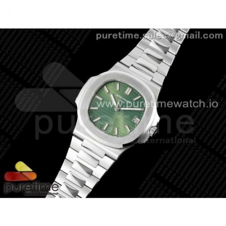 PP공장 V4 파텍필립 노틸러스 5711/A 스틸 그린다이얼 324CS Nautilus 5711/1A PPF 1:1 Best Edition Green Textured Dial on SS Bracelet 324CS V4