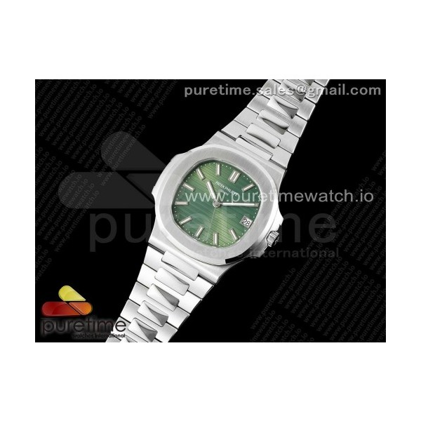 PP공장 V4 파텍필립 노틸러스 5711/A 스틸 그린다이얼 324CS Nautilus 5711/1A PPF 1:1 Best Edition Green Textured Dial on SS Bracelet 324CS V4