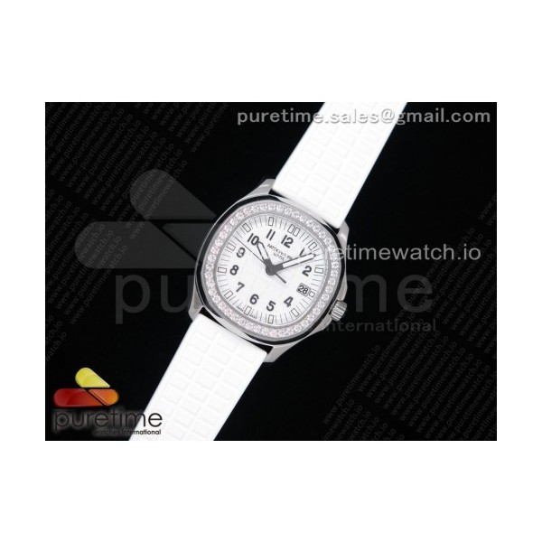 PP공장 파텍필립 아쿠아넛 화이트텍스쳐다이얼 러버스트랩 Aquanaut 5067A SS White Textured Dial on White Rubber Strap AE23