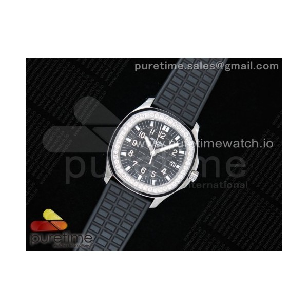 PP공장 파텍필립 아쿠아넛 블랙텍스쳐다이얼 러버스트랩 Aquanaut 5067A SS Black Textured Dial on Black Rubber Strap AE23