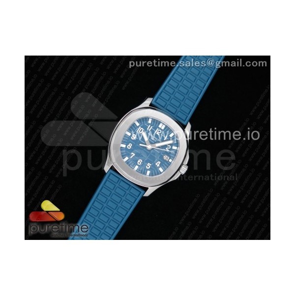 JJ공장 파텍필립 아쿠아넛 5067 스틸 블루다이얼 블루러버스트랩 Aquanaut 5067A SS Bezel Blue Textured Dial on Blue Rubber Strap AE23