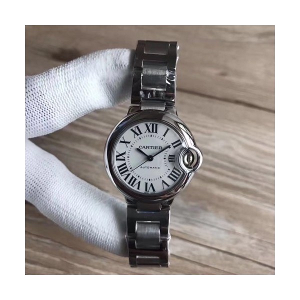 V6공장 까르띠에 발롱블루 드 까르띠에 Cartier Ballon Bleu de Cartier 33mm 오토메틱