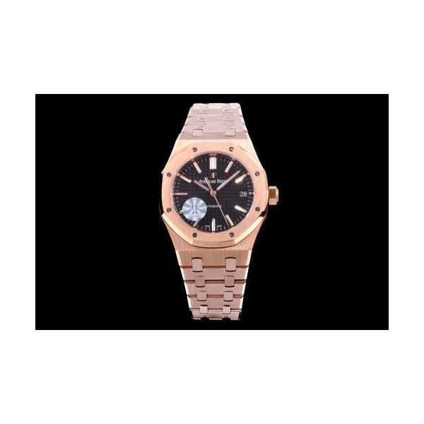 JF공장 오데마피게 로얄오크 15450 Cal.3120 Audemars Piguet Royal Oak 15450 로즈골드 금통 블랙다이얼