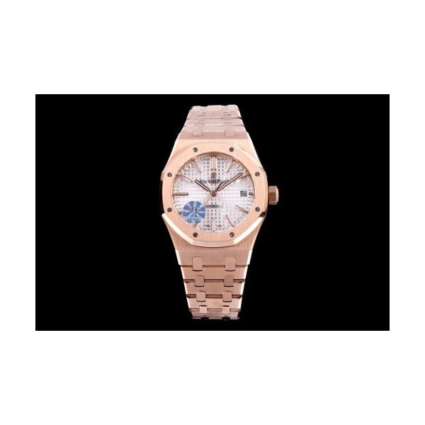 JF공장 오데마피게 로얄오크 15450 Cal.3120 Audemars Piguet Royal Oak 15450 로즈골드 금통 화이트다이얼