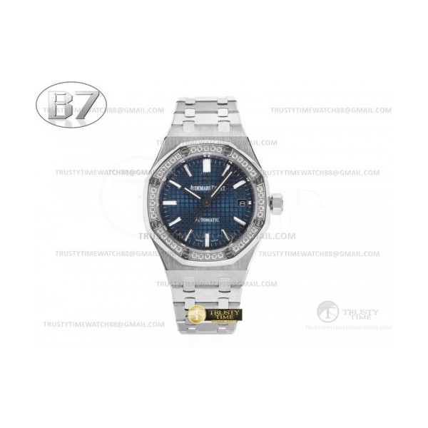 B7공장 오데마피게 로얄오크 15551 스틸 블루다이얼 브레이슬릿 Royal Oak 37mm 15551 Dia SS/SS Blue B7F MY9015