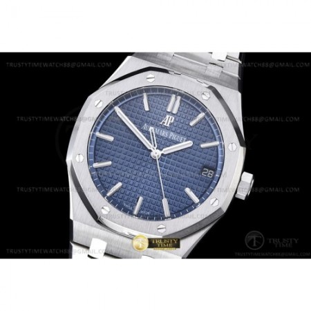 ZF공장 오데마피게 로얄오크 15500 블루다이얼 브레이슬릿 Royal Oak 41mm 15500 SS/SS Blue ZF V3 A4302