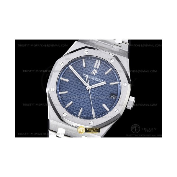 ZF공장 오데마피게 로얄오크 15500 블루다이얼 브레이슬릿 Royal Oak 41mm 15500 SS/SS Blue ZF V3 A4302