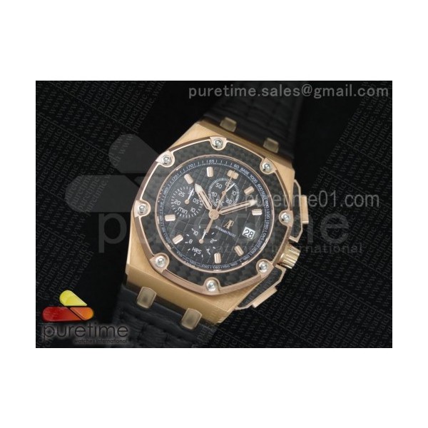 JF공장 오데마피게 로얄오크오프쇼어 크로노그래프 44mm 금장 파블로 한정판 Audemars Piguet Royal Oak Offshore Chronograph 44mm RG Juan Pablo Montaya Limited Edition