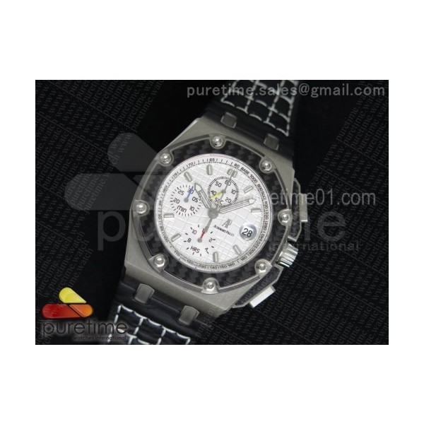 JF공장 오데마피게 로얄오크오프쇼어 크로노그래프 44mm 흰판 파블로 한정판 Audemars Piguet Royal Oak Offshore Chronograph 44mm White Juan Pablo Montaya Limited Edition