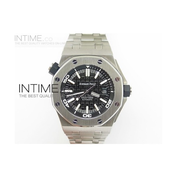 JF공장 V8 오데마피게 로얄오크 오프쇼어 다이버 15710 Audemars Piguet Royal Oak Offshore Diver 스틸 다이버 브레스렛