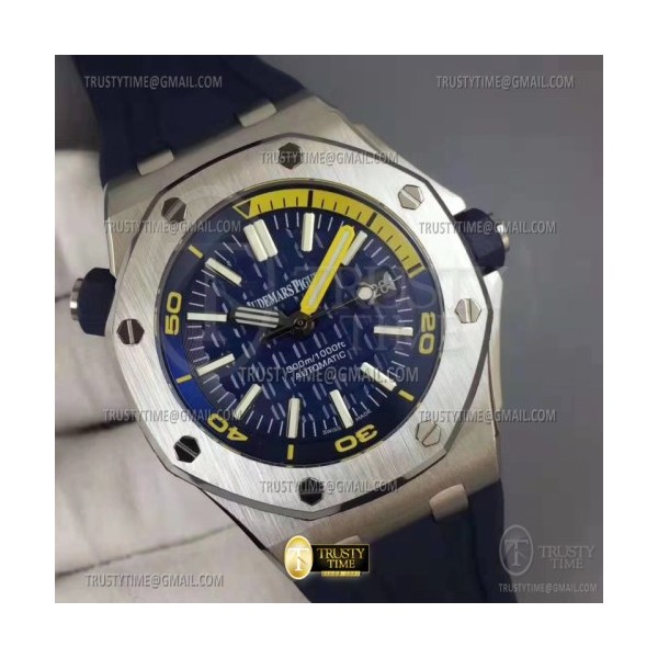 BF공장 오데마피게 로얄오크오프쇼어 15710 네이비 Royal Oak Offshore Diver 15710 SS/RU Blue BF A3120