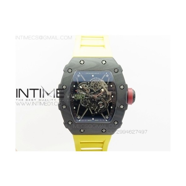 KV공장 리차드밀 RM35-01라파 포지드카본 Richard Mille RM35-01RAFA Forged Carbone 옐로우